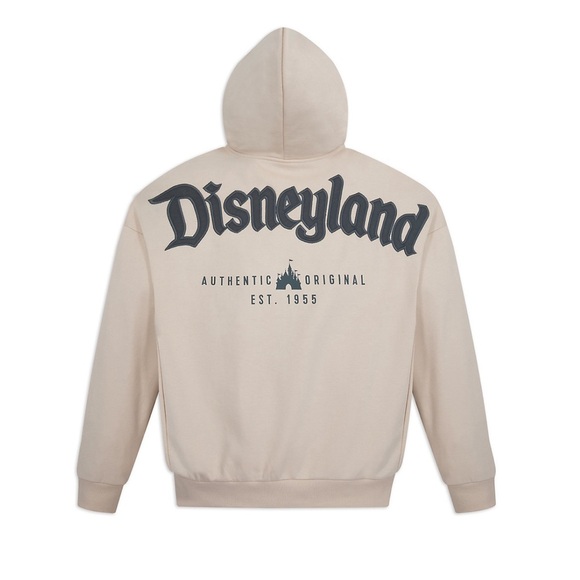 Disney Other - NWT Disneyland Logo Zip Up Hoodie Authentic Original Est. 1955 Beige Sold Out